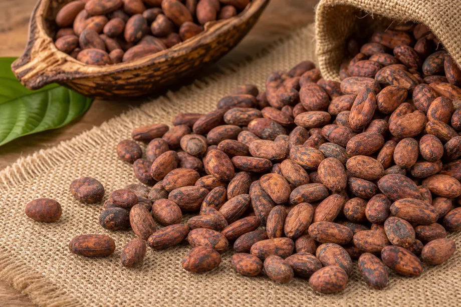 Cocoa beans from Uganda